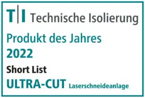Technische Isolierung – Produkt des Jahres 2022, Shortlist ULTRA-CUT